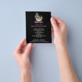 Hundefeld personalisierter Flyer (Gruppe)