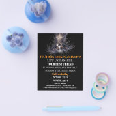 Hundefeld personalisierter Flyer (Einzeln)