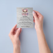 Hundefeld personalisierter Flyer (Gruppe)