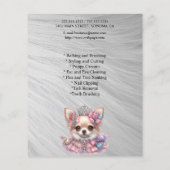 Hundefeld personalisierter Flyer (Hinten)