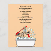 Hundefeld personalisierter Flyer (Hinten)