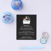 Hundefeld personalisierter Flyer (Einzeln)