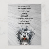 Hundefeld personalisierter Flyer (Hinten)