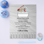 Hundefeld personalisierter Flyer (Einzeln)