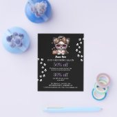 Hundefeld personalisierter Flyer (Einzeln)