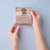 Hundefeld personalisierter Flyer (Gruppe)