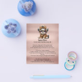 Hundefeld personalisierter Flyer (Einzeln)