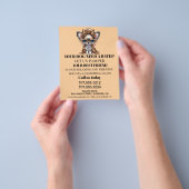Hundefeld personalisierter Flyer (Gruppe)