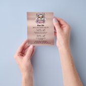 Hundefeld personalisierter Flyer (Gruppe)