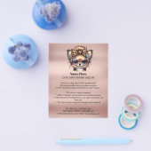 Hundefeld personalisierter Flyer (Einzeln)