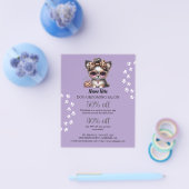 Hundefeld personalisierter Flyer (Einzeln)