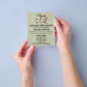 Hundefeld personalisierter Flyer (Gruppe)