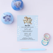 Hundefeld personalisierter Flyer (Einzeln)