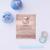 Hundefeld personalisierter Flyer (Einzeln)