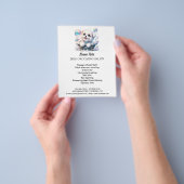 Hundefeld personalisierter Flyer (Gruppe)