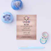 Hundefeld personalisierter Flyer (Einzeln)