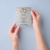 Hundefeld personalisierter Flyer (Gruppe)