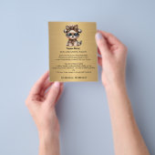 Hundefeld personalisierter Flyer (Gruppe)