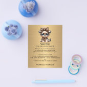 Hundefeld personalisierter Flyer (Einzeln)