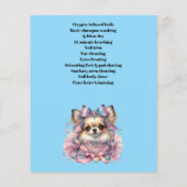 Hundefeld personalisierter Flyer (Hinten)