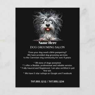 Hundefeld personalisierter Flyer