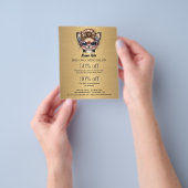 Hundefeld personalisierter Flyer (Gruppe)