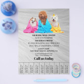 Hundefeld personalisierter Flyer (Einzeln)