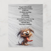 Hundefeld personalisierter Flyer (Hinten)