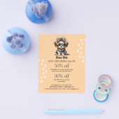 Hundefeld personalisierter Flyer (Einzeln)