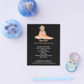 Hundefeld personalisierter Flyer (Einzeln)