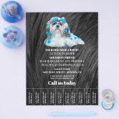 Hundefeld personalisierter Flyer (Einzeln)