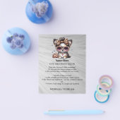 Hundefeld personalisierter Flyer (Einzeln)