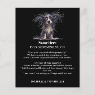 Hundefeld personalisierter Flyer