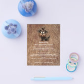 Hundefeld personalisierter Flyer (Einzeln)