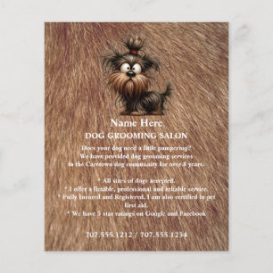 Hundefeld personalisierter Flyer