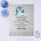 Hundefeld personalisierter Flyer (Einzeln)