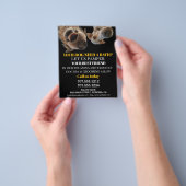 Hundefeld personalisierter Flyer (Gruppe)