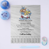 Hundefeld personalisierter Flyer (Einzeln)