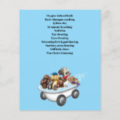 Hundefeld personalisierter Flyer (Hinten)