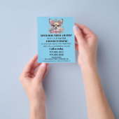 Hundefeld personalisierter Flyer (Gruppe)