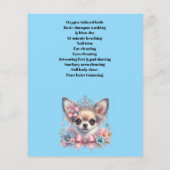 Hundefeld personalisierter Flyer (Hinten)