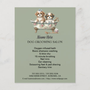 Hundefeld personalisierter Flyer