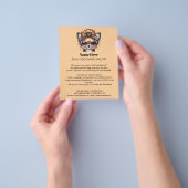 Hundefeld personalisierter Flyer (Gruppe)