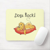 Hundefelsen-T-Shirts und Geschenke Mousepad (Mit Mouse)