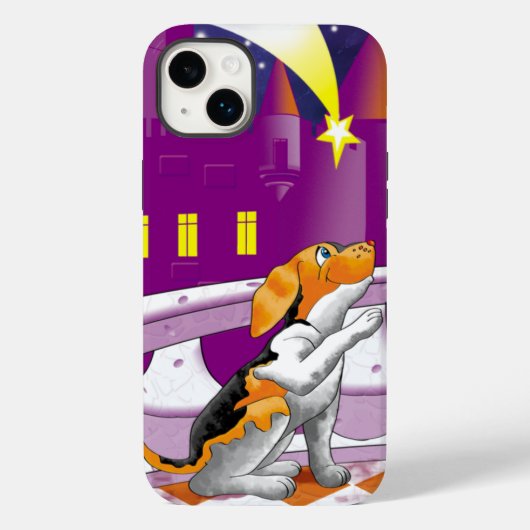 Hundefernrohr Case-Mate iPhone Hülle (Rückseite)