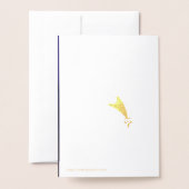 Hundefernrohr Folienkarte (Rückseite mit Umschlag)