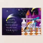 Hundefernrohr Folienkarte (Innenseite)