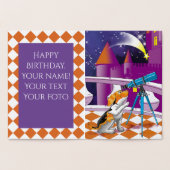 Hundefernrohr Folienkarte (Innenseite)