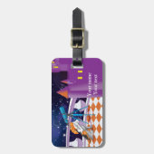 Hundefernrohr Gepäckanhänger (Vorderseite vertikal)