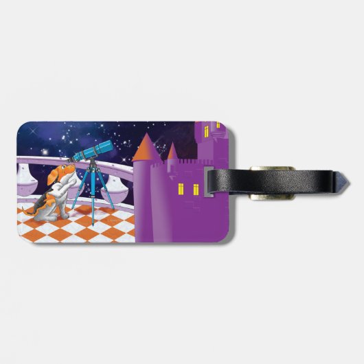 Hundefernrohr Gepäckanhänger (Rückseite horizontal)